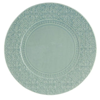 Bordallo Pinheiro Rua Nova charger plate diam. 34 cm. Bordallo Pinheiro Morning Blue - Buy now on ShopDecor - Discover the best products by BORDALLO PINHEIRO design