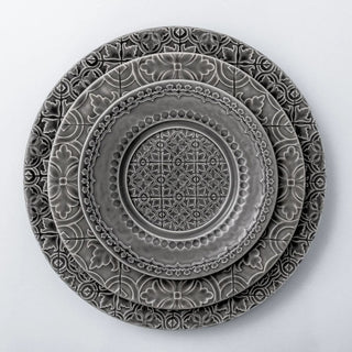 Bordallo Pinheiro Rua Nova dinner plate diam. 28 cm. - Buy now on ShopDecor - Discover the best products by BORDALLO PINHEIRO design