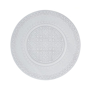 Bordallo Pinheiro Rua Nova fruit plate diam. 22 cm. Bordallo Pinheiro White Antique - Buy now on ShopDecor - Discover the best products by BORDALLO PINHEIRO design