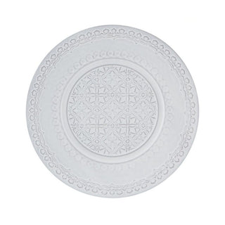 Bordallo Pinheiro Rua Nova fruit plate diam. 22 cm. Bordallo Pinheiro White Antique - Buy now on ShopDecor - Discover the best products by BORDALLO PINHEIRO design