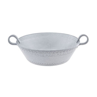 Bordallo Pinheiro Rua Nova salad bowl 36.5x29 cm. Bordallo Pinheiro White Antique - Buy now on ShopDecor - Discover the best products by BORDALLO PINHEIRO design