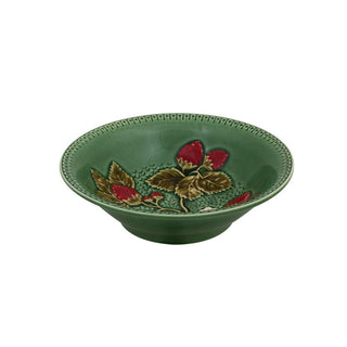 Bordallo Pinheiro Strawberry bowl 18.5 cm - 7.29 inch - Buy now on ShopDecor - Discover the best products by BORDALLO PINHEIRO design