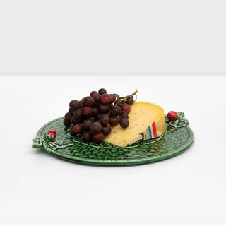 Bordallo Pinheiro Strawberry cheese tray 37x32 cm. - 14.56x12.6 in. - Buy now on ShopDecor - Discover the best products by BORDALLO PINHEIRO design