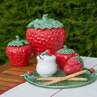 Bordallo Pinheiro Strawberry tureen - Buy now on ShopDecor - Discover the best products by BORDALLO PINHEIRO design