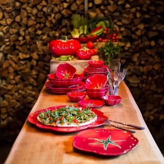 Bordallo Pinheiro Tomate pasta plate - Buy now on ShopDecor - Discover the best products by BORDALLO PINHEIRO design
