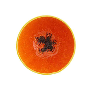 Bordallo Pinheiro Tropical Fruits bowl Papaya diam. 14.2 cm. - Buy now on ShopDecor - Discover the best products by BORDALLO PINHEIRO design