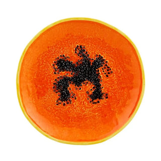 Bordallo Pinheiro Tropical Fruits dessert plate Papaya - Buy now on ShopDecor - Discover the best products by BORDALLO PINHEIRO design
