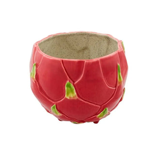 Bordallo Pinheiro Tropical Fruits box Pitaya h. 35.6 cm. - 14.01 in. - Buy now on ShopDecor - Discover the best products by BORDALLO PINHEIRO design