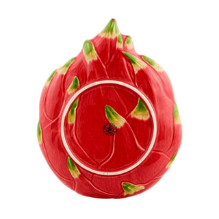 Bordallo Pinheiro Tropical Fruits dessert plate Pitaya 25.8x20.6 cm. - Buy now on ShopDecor - Discover the best products by BORDALLO PINHEIRO design