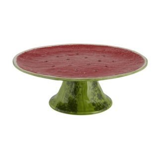 Bordallo Pinheiro Watermelon cake stand diam. 32.5 cm. - Buy now on ShopDecor - Discover the best products by BORDALLO PINHEIRO design