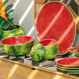 Bordallo Pinheiro Watermelon centrepiece - Buy now on ShopDecor - Discover the best products by BORDALLO PINHEIRO design