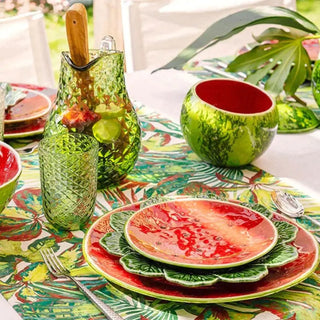 Bordallo Pinheiro Watermelon charger plate 32.5 cm. - 12.8 in. - Buy now on ShopDecor - Discover the best products by BORDALLO PINHEIRO design