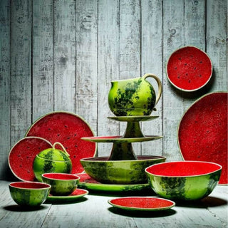 Bordallo Pinheiro Watermelon plate - Buy now on ShopDecor - Discover the best products by BORDALLO PINHEIRO design