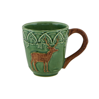 Bordallo Pinheiro Woods mug Deer - Buy now on ShopDecor - Discover the best products by BORDALLO PINHEIRO design