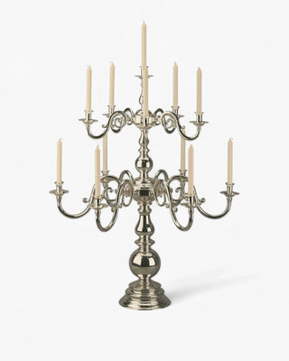 Broggi Ambasciata candlestick silver plated nickel 13 Lights - Buy now on ShopDecor - Discover the best products by BROGGI design