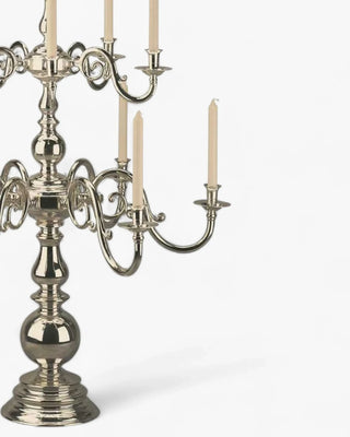 Broggi Ambasciata candlestick silver plated nickel - Buy now on ShopDecor - Discover the best products by BROGGI design