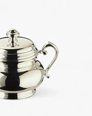 Broggi Ambasciata sugar bowl 200 gr. - 7.05 oz silver plated nickel - Buy now on ShopDecor - Discover the best products by BROGGI design