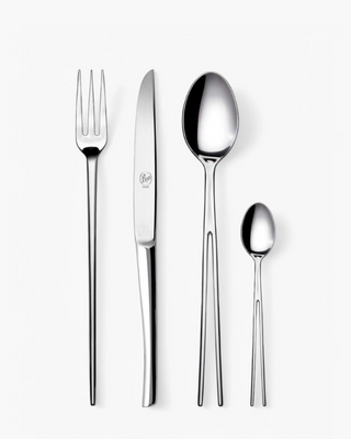 Broggi Branch set 24 cutlery polished steel - Buy now on ShopDecor - Discover the best products by BROGGI design