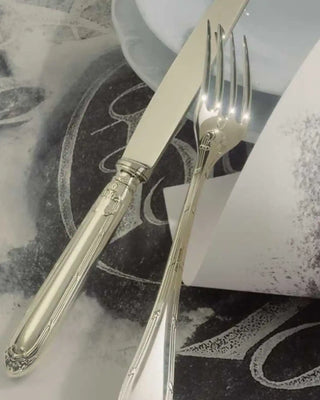Broggi Ciga Elegant set 24 cutlery silver-plated nickel silver - Buy now on ShopDecor - Discover the best products by BROGGI design