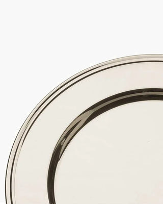 Broggi Classica presentation plate with decoration silver plated nickel - Buy now on ShopDecor - Discover the best products by BROGGI design