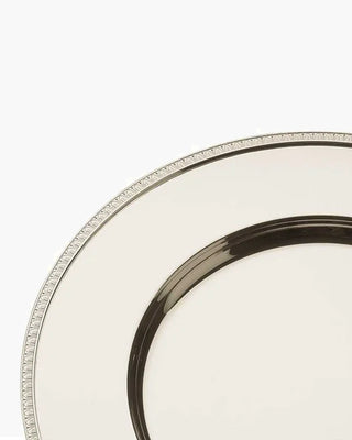 Broggi Classica presentation plate with decoration silver plated nickel - Buy now on ShopDecor - Discover the best products by BROGGI design