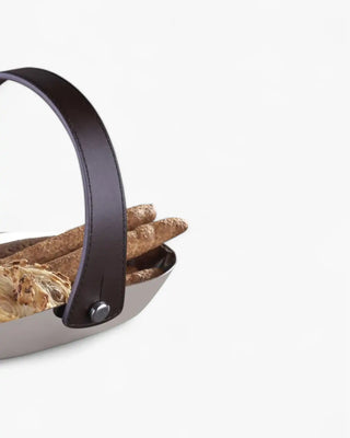 Broggi Essenza bread/fruit basket with handle - Buy now on ShopDecor - Discover the best products by BROGGI design