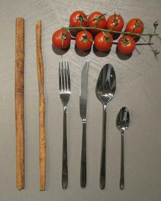 Broggi Gaia set 24 cutlery polished steel - Buy now on ShopDecor - Discover the best products by BROGGI design