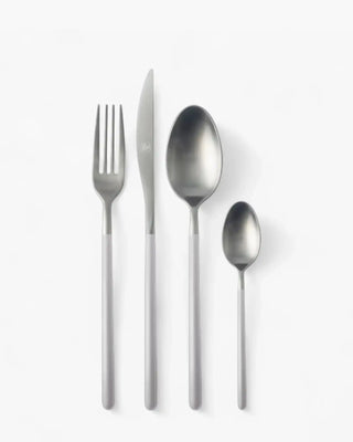 Broggi Kyoto Black set 24-piece cutlery set Steel White - Buy now on ShopDecor - Discover the best products by BROGGI design