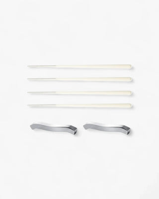 Broggi Kyoto set 4 chopsticks White - Buy now on ShopDecor - Discover the best products by BROGGI design