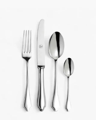 Broggi Liberty 24-piece cutlery set silver-plated nickel silver - Buy now on ShopDecor - Discover the best products by BROGGI design