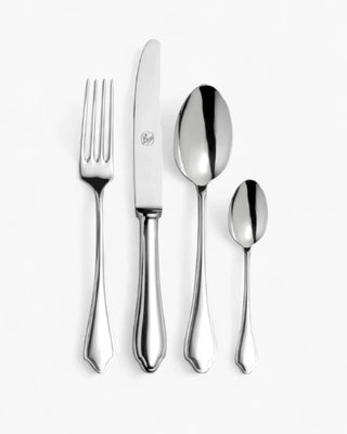 Broggi Liberty 24-piece cutlery set silver-plated nickel silver - Buy now on ShopDecor - Discover the best products by BROGGI design