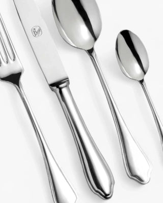 Broggi Liberty 24-piece cutlery set silver-plated nickel silver - Buy now on ShopDecor - Discover the best products by BROGGI design