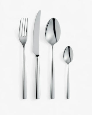 Broggi Luce set 24 cutlery Polished steel - Buy now on ShopDecor - Discover the best products by BROGGI design