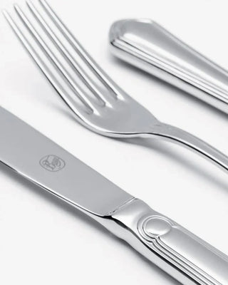 Broggi Medici set 24 cutlery polished steel - Buy now on ShopDecor - Discover the best products by BROGGI design