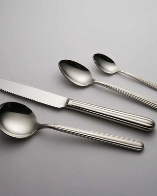 Broggi Metropolitan set 24 cutlery polished steel - Buy now on ShopDecor - Discover the best products by BROGGI design