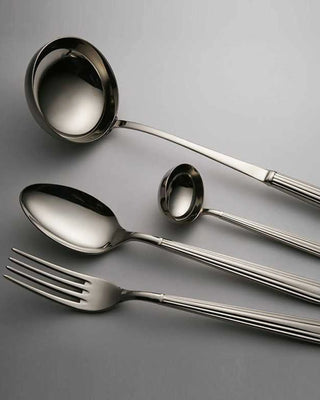 Broggi Metropolitan set 24 cutlery polished steel - Buy now on ShopDecor - Discover the best products by BROGGI design