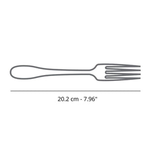 Broggi Metropolitan table fork stainless steel - Buy now on ShopDecor - Discover the best products by BROGGI design