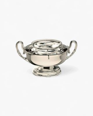 Broggi Rubans caviar bowl silver plated nickel - Buy now on ShopDecor - Discover the best products by BROGGI design