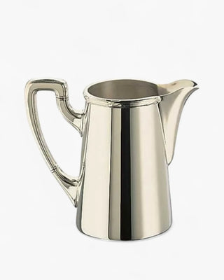 Broggi Rubans milk jug/creamer silver plated nickel 140 cl - 1.48 qt - Buy now on ShopDecor - Discover the best products by BROGGI design