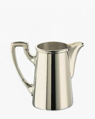 Broggi Rubans milk jug/creamer silver plated nickel 140 cl - 1.48 qt - Buy now on ShopDecor - Discover the best products by BROGGI design