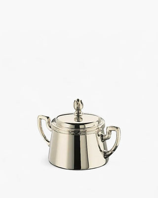 Broggi Rubans sugar bowl silver plated nickel 140 gr - 4.94 oz - Buy now on ShopDecor - Discover the best products by BROGGI design