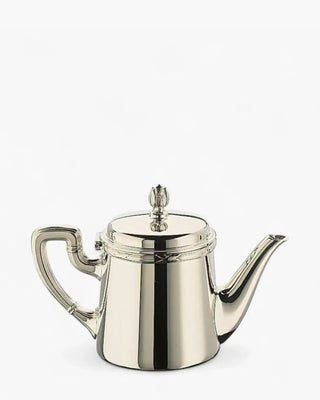 Broggi Rubans teapot silver plated nickel 75 cl - 0.80 qt - Buy now on ShopDecor - Discover the best products by BROGGI design