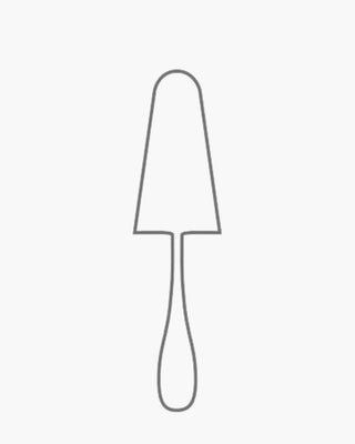 Broggi Sedona Cake Server stainless steel - Buy now on ShopDecor - Discover the best products by BROGGI design