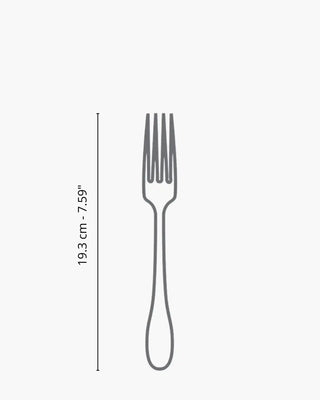 Broggi Sedona dessert fork stainless steel - Buy now on ShopDecor - Discover the best products by BROGGI design