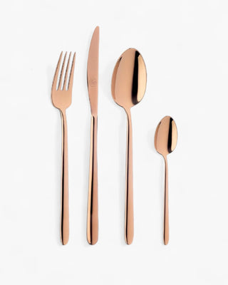 Broggi Stiletto set 24 cutlery Copper - Buy now on ShopDecor - Discover the best products by BROGGI design