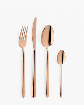 Broggi Stiletto set 24 cutlery Copper - Buy now on ShopDecor - Discover the best products by BROGGI design