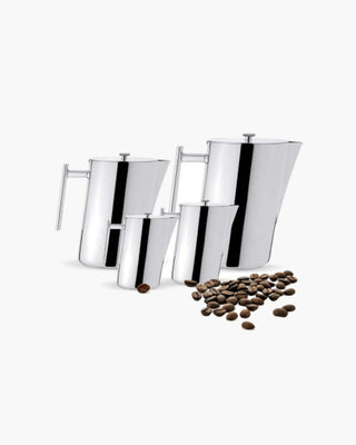 Broggi Zeta coffee maker polished steel - Buy now on ShopDecor - Discover the best products by BROGGI design