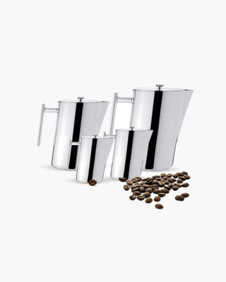 Broggi Zeta coffee maker polished steel - Buy now on ShopDecor - Discover the best products by BROGGI design