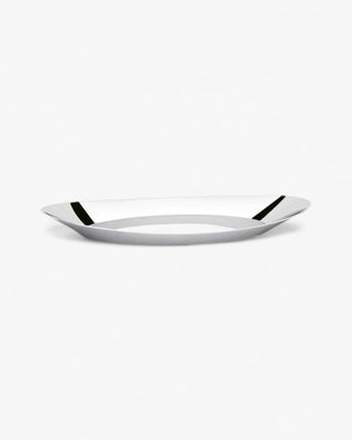 Broggi Zeta bread basket polished steel 33x10 cm - 13x3.93 in - Buy now on ShopDecor - Discover the best products by BROGGI design