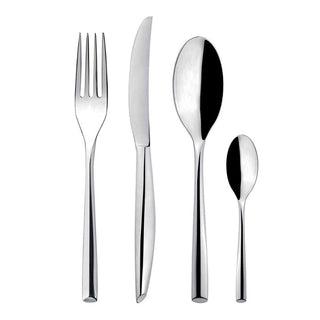 Broggi Zeta set 24 cutlery polished steel - Buy now on ShopDecor - Discover the best products by BROGGI design